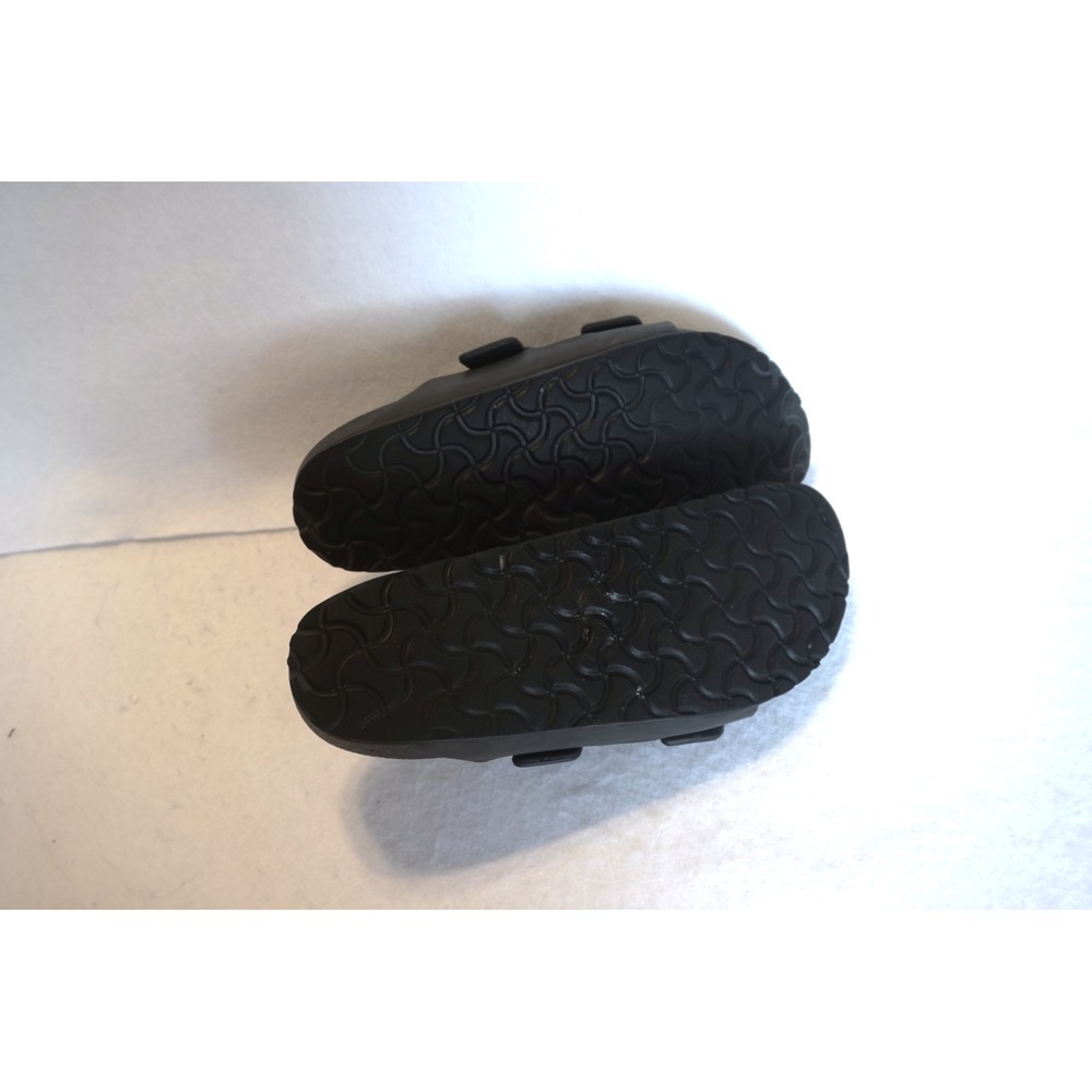 Birkenstock Arizona EVA Black Sandals Mens 7 Womens 9 Narrow Fit Slides 40 L9 M7 - Picture 4 of 6